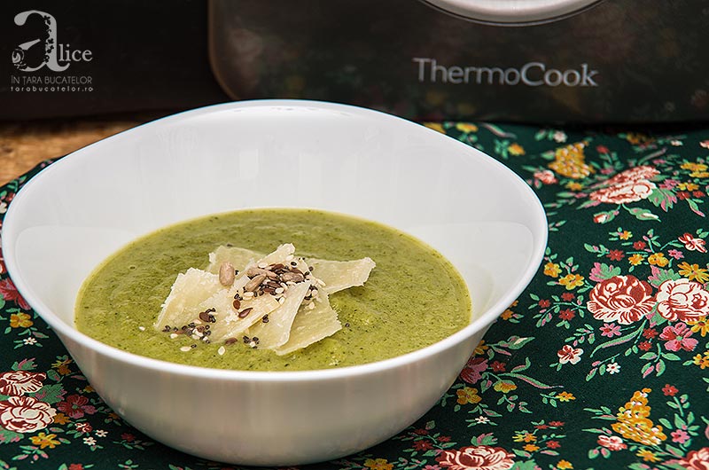 Supa crema de brocoli la Thermocook