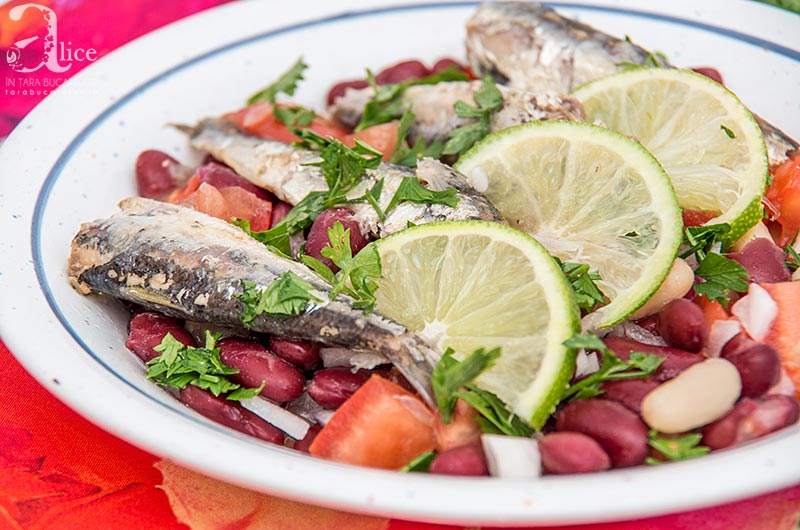 Salata de sardine cu fasole